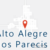 Mapa com localização da Agência AC ALTO ALEGRE DOS PARECIS