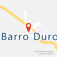 Mapa com localização da Agência AC BARRO DURO