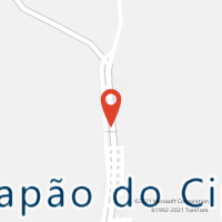 Mapa com localização da Agência AC CAPAO DO CIPO