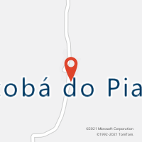 Mapa com localização da Agência AC JATOBA DO PIAUI