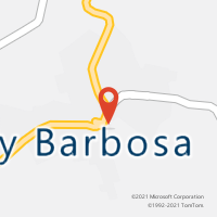 Mapa com localização da Agência AC RUY BARBOSA