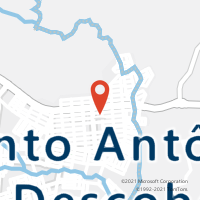 Mapa com localização da Agência AC SANTO ANTONIO DO DESCOBERTO