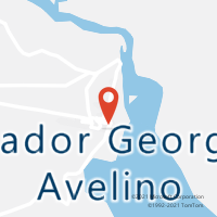 Mapa com localização da Agência AC SENADOR GEORGINO AVELINO