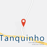 Mapa com localização da Agência AC TANQUINHO