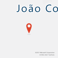 Mapa com localização da Agência AGC JOAO COSTA